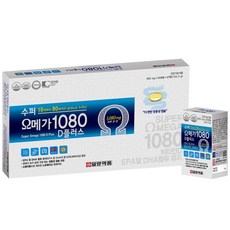 IL-YANG 一洋藥品 Super Omega 1080維他命D軟膠囊, 120顆, 1組