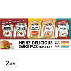HEINZ 亨氏 美味醬料禮盒組, 2組, 1.23kg