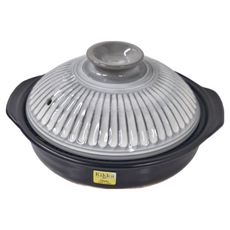 Kikka 粉引菊花砂鍋 耐熱耐冷 適用溫度-10°C~300°C 日本製造, 1個, 8號