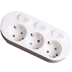 Ohsung Precision 獨立開關 Multi-Tap 3, 1個, 2m