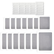 防蟲網組 特大號 7入+大號 7入+水孔防蟲網 25入, 1組