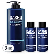 다슈 데일리 한방 두피 골드 샴푸 EX 1 000ml + 다슈 데일리 한방 두피 골드 샴푸 50ml 2개, 3세트