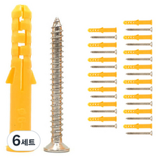 OON 앙카나사 15p 세트, 6세트