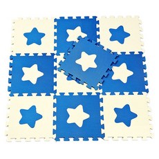 EVA 幼兒拼圖墊 1.2cm, 星星款, 10片