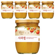 [복음자리] 과일잼(사과잼), 370g, 5개
