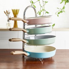 First Living 簡易煎鍋收納盒 5 級, 單色