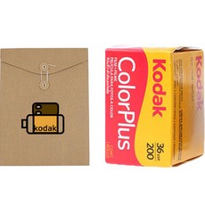 코닥 컬러필름 1롤 + 간편 현상 스캔 서비스 컬러플러스 200 36컷, 1개