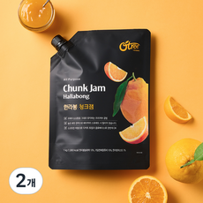 오트리 한라봉 청크잼, 1kg, 2개