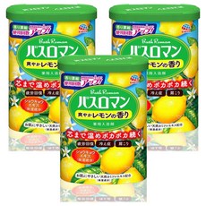 바스로망 입욕제 농축 레몬, 600g, 3개
