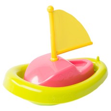 VIKINGTOYS 維京玩具 戲水小帆船 1組 瑞典品牌 原裝進口 專為幼童設計 安全玩具 #21190, 15cm, 黃色, 粉色, 綠色