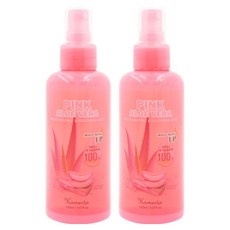 Kameria 100%濟州島粉紅蘆薈保濕噴霧, 保濕加倍 6種植物萃取,肌膚長效水潤 噴霧設計,瞬間潤澤, 150ml, 2瓶