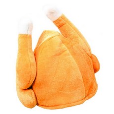 치킨 통닭모자, 브라운, 1개