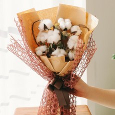 ASPASIA 棉花花束, 白色