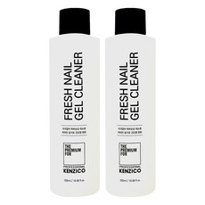 KENZICO 清新美甲凝膠清潔液, 500ml, 2個