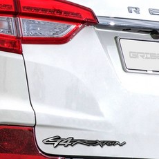 GRIBEN 雙龍 G4 Rexton Sports 鍍鉻徽章 70250 70250, 混合顏色, 雙龍 Rexton