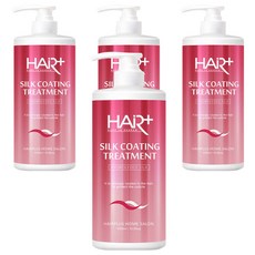 Hair Plus 絲綢塗層乾燥受損髮質護理, 1L, 4個