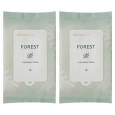 그린핑거포레스트 클렌징 티슈 30매, 30매입, 2개
