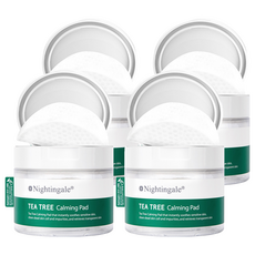 나이팅게일 티트리 카밍 토너 패드, 60개입, 4개