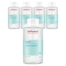 셀퓨전씨 약산성 패리어 클렌징 워터, 500ml, 5개