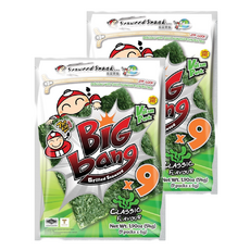 TAO KAE NOI 小老板 超級大海苔 經典味, 54g, 2包