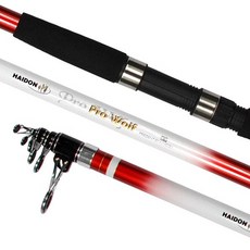 HDF Pro Wolf 正統遠投釣竿, 白色