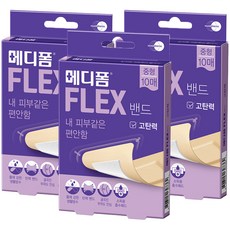 메디폼 플렉스 밴드 10p, 10개입, 3개