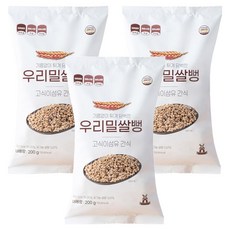韓國國產小麥米餅, 200g, 3個
