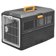 IRIS OHYAMA 愛麗思歐雅瑪 航空運輸籠 FC550, 黑/橙色, 1個