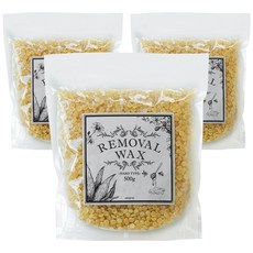 모엔드 대용량 프리모 제모하드왁스 허니, 500g, 3개