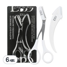 DAYBYDAY 修眉2件組, 6套, 白色