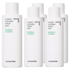 INNISFREE 綠樹林風男士清新舒潤化妝水, 180ml, 5罐