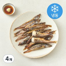 앤쿡 열빙어 (냉동), 500g, 4개