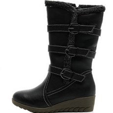 갓슈 비아이 삼벨트 윈터 털 롱부츠