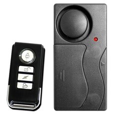 e-kit 逸奇 震動感應門窗防盜警報器 ES-35A, ABS塑膠材質 振動觸發 110分貝 附帶遙控器, 1組