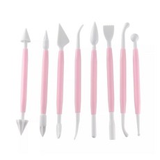 Zenker 蛋糕造型工具 8件組 (約14cm~16.5cm) 含16款刀頭, 造型工具8支, 5245581, 1組