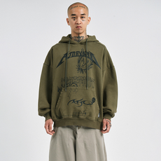 AJOBYAJO 男款 AZOLICA 學院風連帽T恤 AJ232TP005