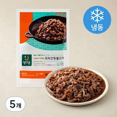 정다운 더 얇아서 맛있는 오리 간장 불고기 (냉동), 400g, 5개