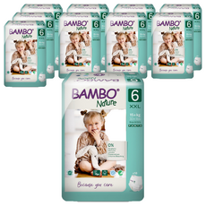 Bambo Nature 伴寶樂 Green褲型尿布, 第6階段, 180片