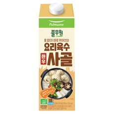 풀무원 요리육수 사골, 1L, 1개