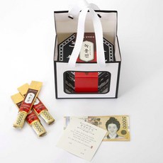 indi.k 誠意滿滿 鹿茸精 零用錢盒組 + 提袋, 混色, 1套