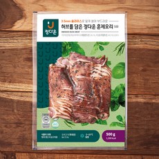 정다운 허브담은 훈제오리 1등급, 500g, 1개