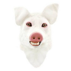 스투피드 입이 움직이는 동물가면, 돼지, 1개
