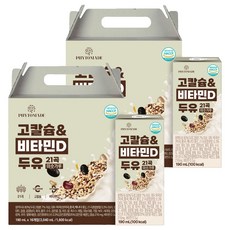 파이토메이드 고칼슘 앤 비타민D 두유 21곡 미숫가루, 32개, 190ml