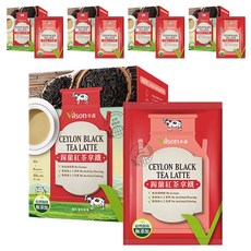 Vilson 米森 錫蘭紅茶拿鐵 無添加防腐劑、人工香料及色素, 25g, 8包, 5盒