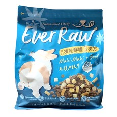BLUE BAY 倍力 Ever Raw 凍乾鮮糧三次方 狗飼料, 鬼頭刀牧牛, 1.36kg, 1袋