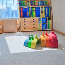 소리안나 유아용 폼디자인 퍼즐매트, 스톤화이트, 4개