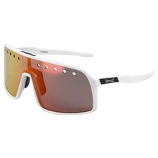BMC 롱토스 EYE WEAR 9406-F07, White(프레임) + Red Mirror(렌즈), 1개