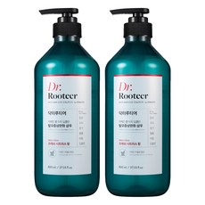 DrRooteer 咖啡因清涼頭皮深層清潔柑橘洗髮精, 800ml, 2瓶