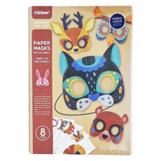 mideer 派對面具 DIY, 1組, MD-4118