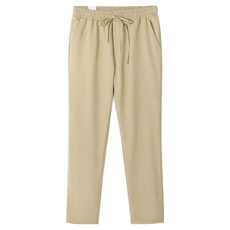 엠엔씨 남녀공용 심플모던 9부 밴딩 슬랙스 MDLP151SJ